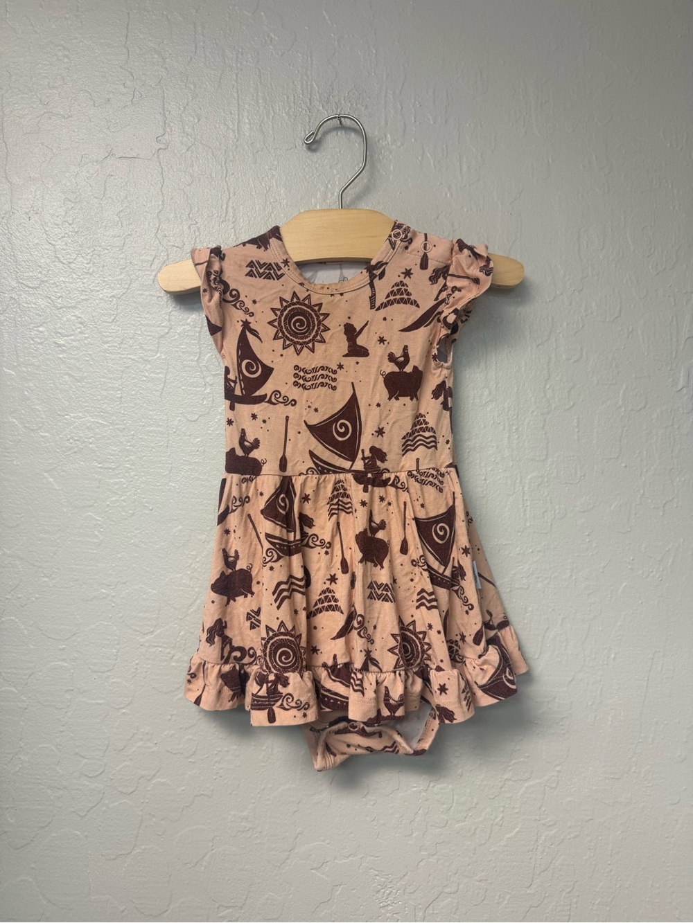 $15 ADD ON love, eloise bamboo moana ballerina 12-18M dress kyte baby zara